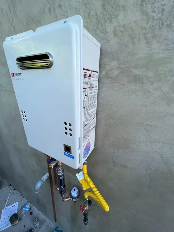 Tankless water heater installation for Fairforest homes